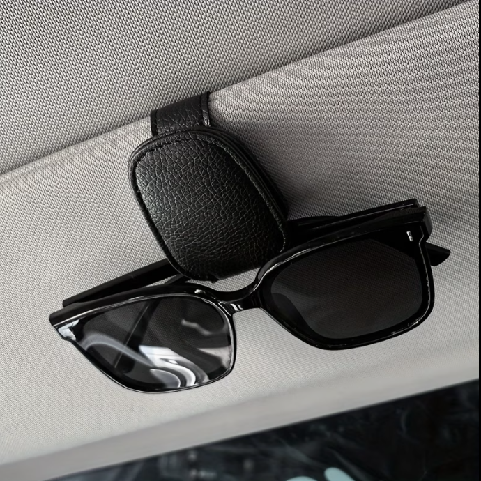 Porte lunettes pour pare-soleil 